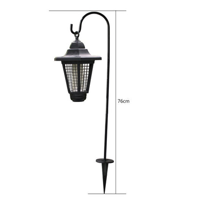 Eco-Friendly Outdoor Bug Zapper Lantern - Chemical-Free Pest Control