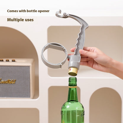 Eco-Friendly Bottle Pouring Handle Organizer
