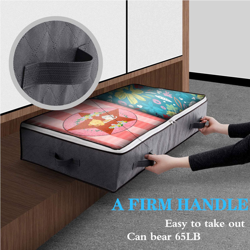 Eco-Friendly Floral Storage Bag with Durable Design