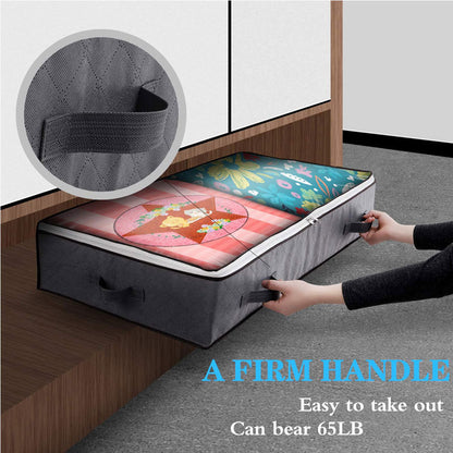 Eco-Friendly Floral Storage Bag with Durable Design