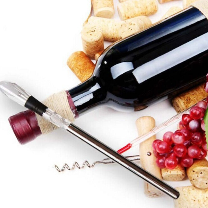 Eco-Friendly Wine Chiller Stick with Pour Spout