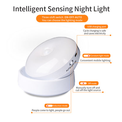 Night Time Motion Sensor LED Light - Eco-Friendly & Energy Efficient