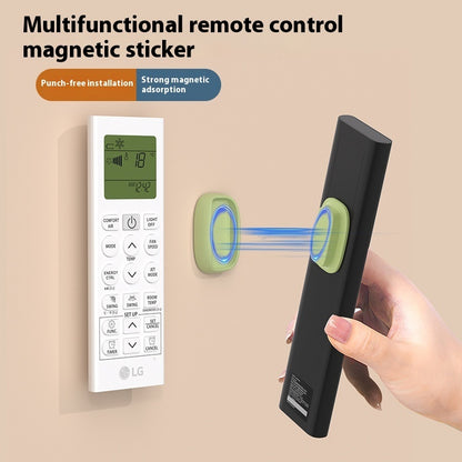 Magnetic Remote Control Holder (Punch-Free Wall Mount)