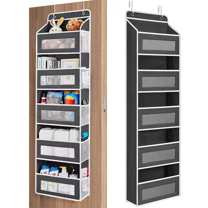 Over-Door Hanging Storage Bag (Multi-Pocket Organizer)