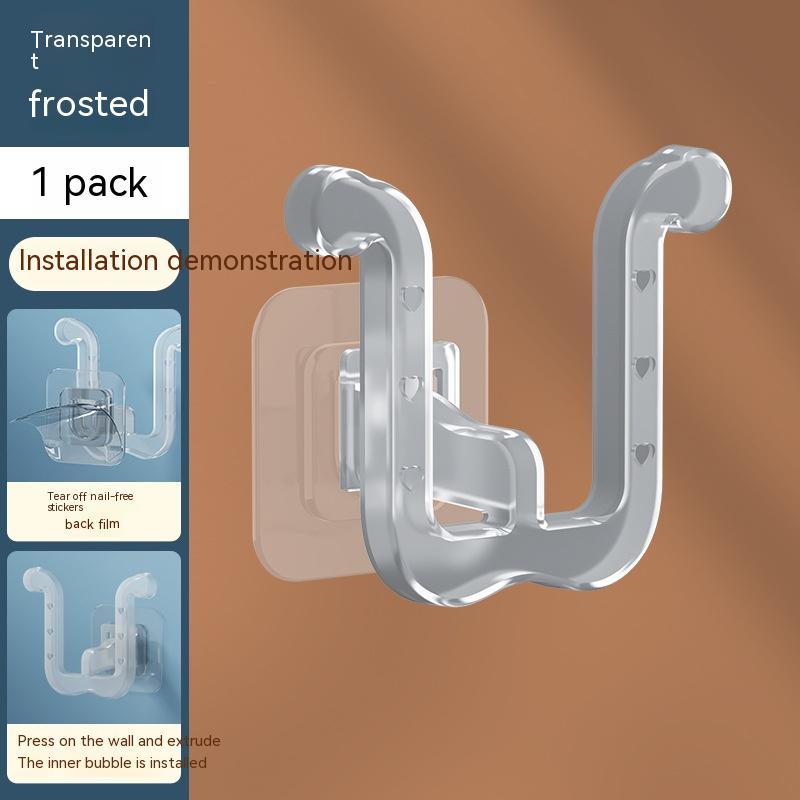 Bathroom Slipper Holder – Wall Mounted, No Drill