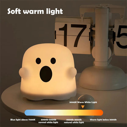 Silicone Touch Sensor LED Night Light for Kids