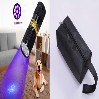 UV Flashlight for Counterfeit Detection