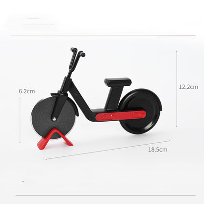 Motorbike Design Pizza Cutter - Eco-Friendly Kitchen Tool