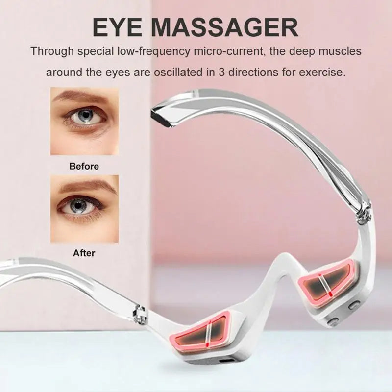 3D Microcurrent Eye Revitalizer for Wrinkles & Dark Circles