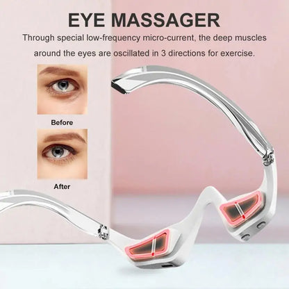 3D Microcurrent Eye Revitalizer for Wrinkles & Dark Circles