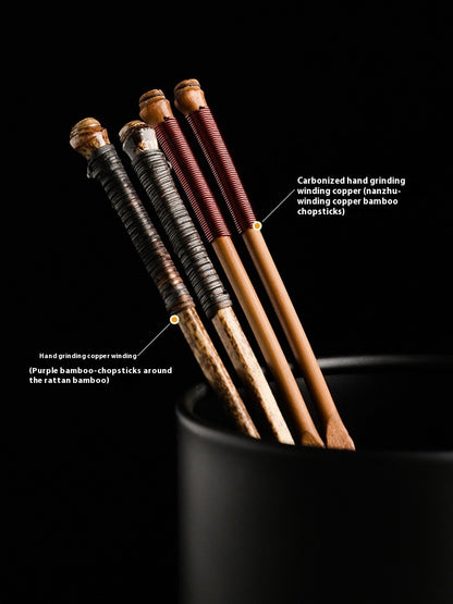 Eco-Friendly Natural Wood Incense Holder & Sticks