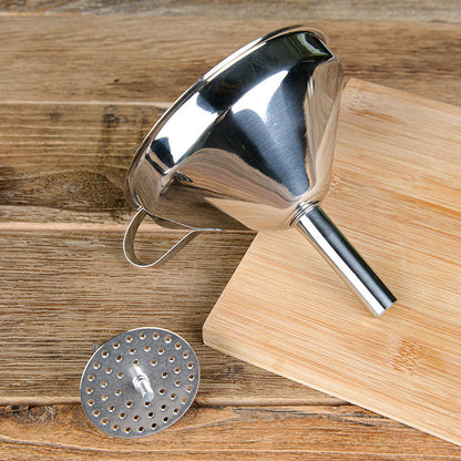 Eco-Friendly Stainless Steel Y Shaped Wine Funnel Set