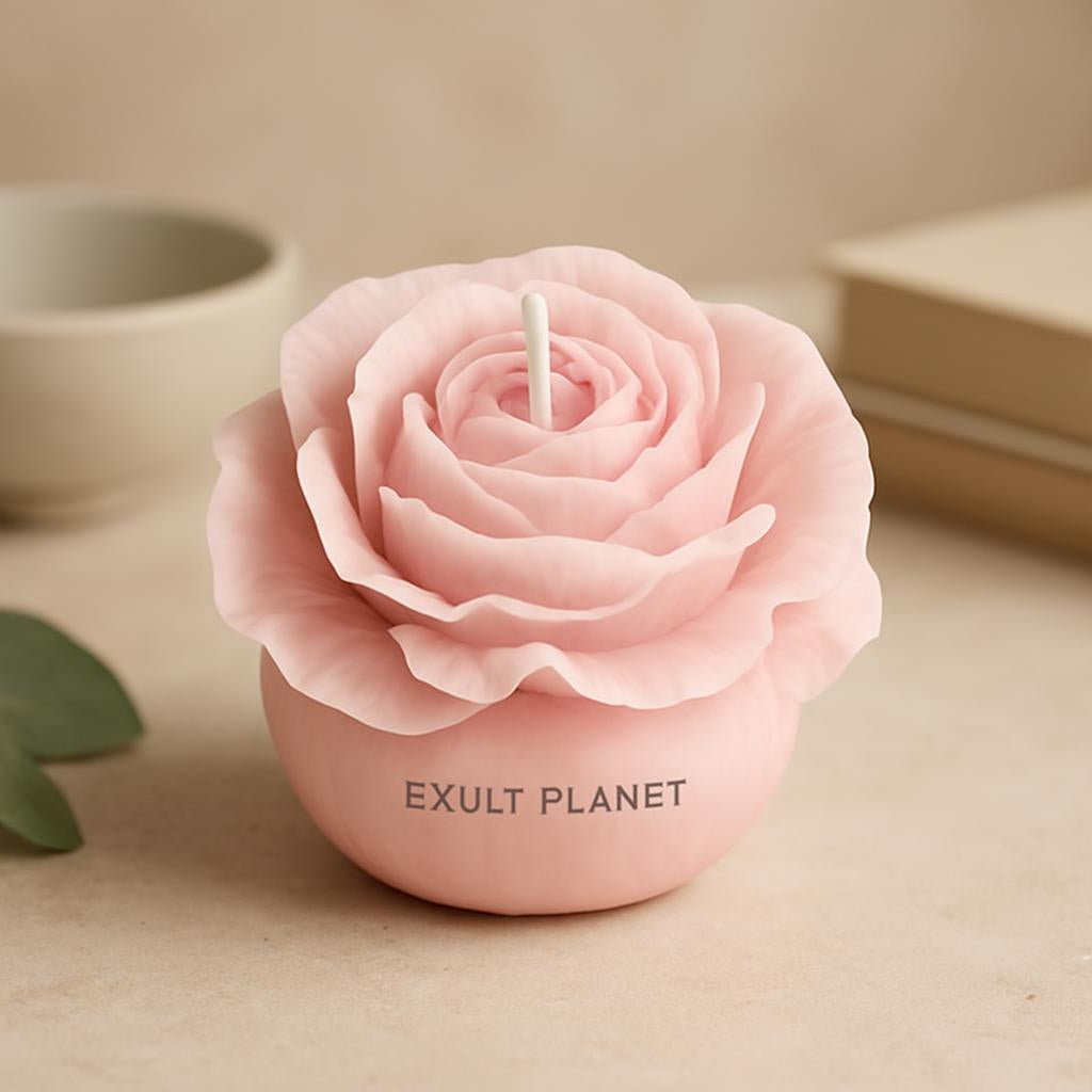 Eco-Friendly Designer Candle – Artisan Soy Wax, Unique Shapes for Home Décor & Events