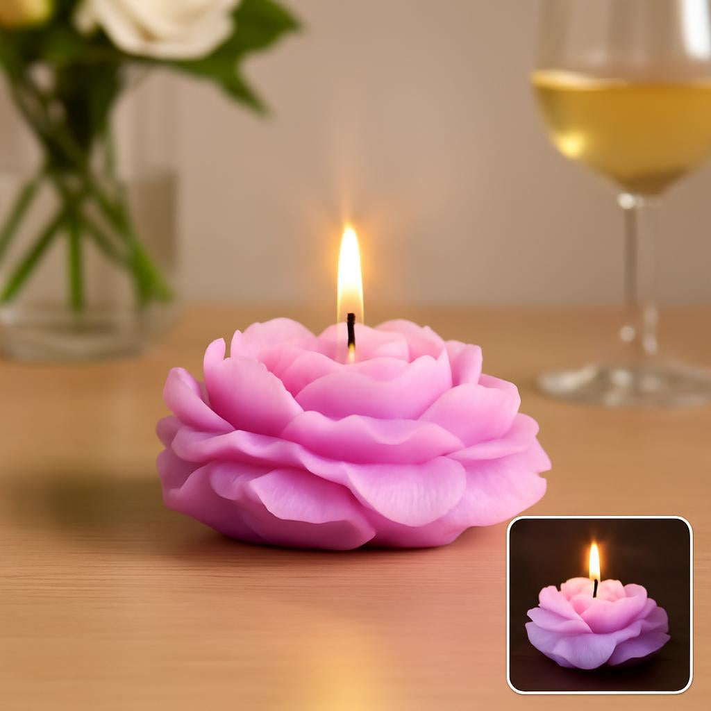 Eco-Friendly Designer Candle – Artisan Soy Wax, Unique Shapes for Home Décor & Events