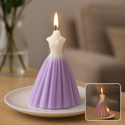 Eco-Friendly Designer Candle – Artisan Soy Wax, Unique Shapes for Home Décor & Events