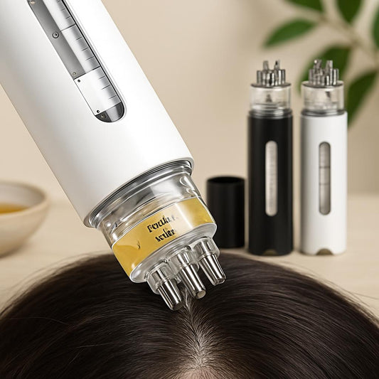 Portable Scalp Applicator Comb – Essential Oil Massager for Hair Growth & Scalp Care