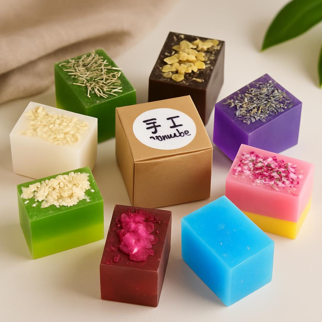 Handmade Flower Essential Oil Soap – Natural Moisturizing Cleanser