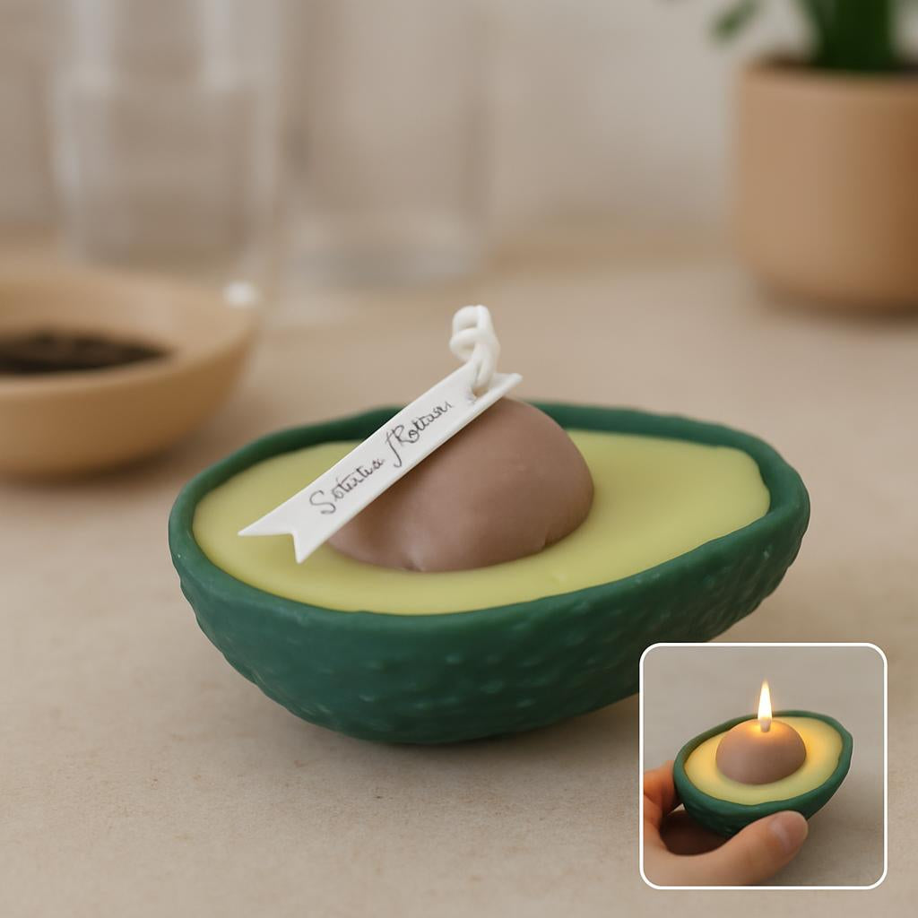 Realistic Food Candle – Handmade Soy Wax Aromatherapy Décor