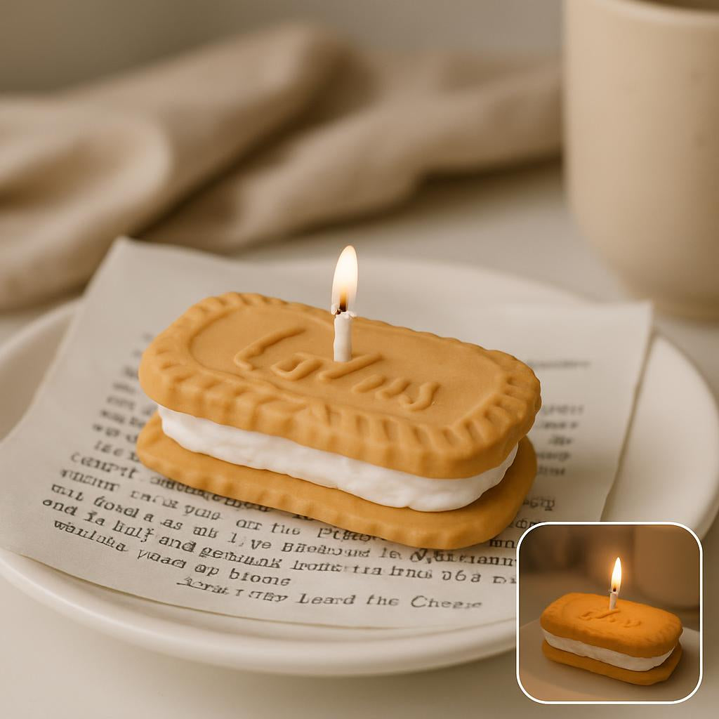 Realistic Food Candle – Handmade Soy Wax Aromatherapy Décor
