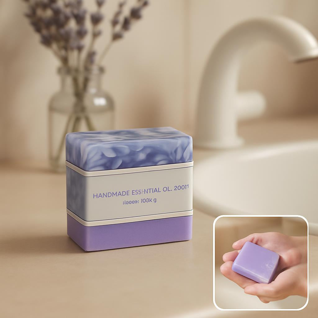 Handmade Essential Oil Soap – 3.53 oz (100 g) | Cleansing, Fragrant, Skin-Nourishing