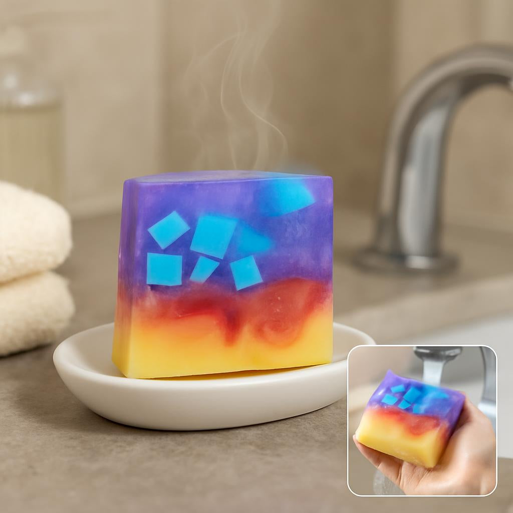 Handmade Essential Oil Soap - Cleansing Fragrance Jelly