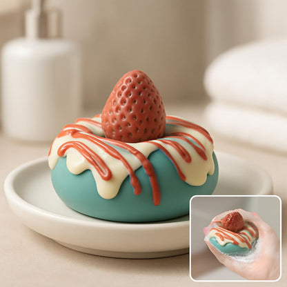 Doughnut and Strawberry Cake - Artisan Soap