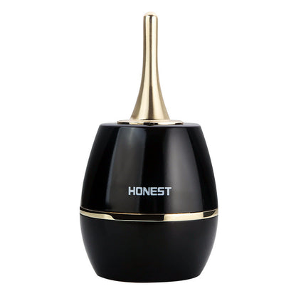 Eco-Friendly Black and Gold Electric Hybrid Lighter