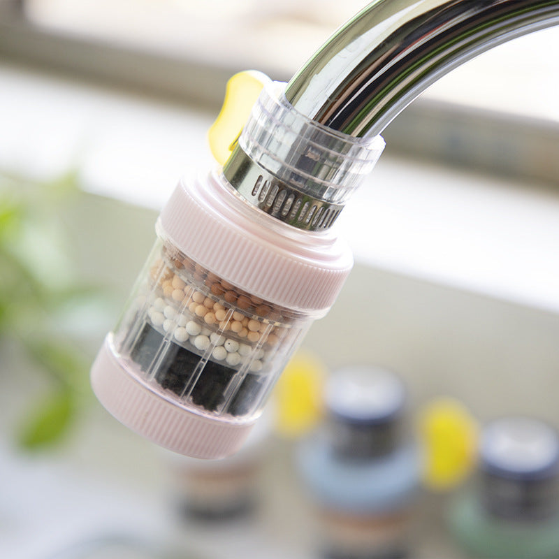 Eco-Friendly Six-Layer Faucet Water Filter