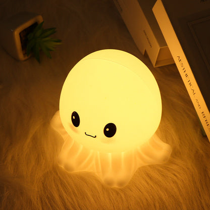 Soft Yellow Glow Octopus Night Light