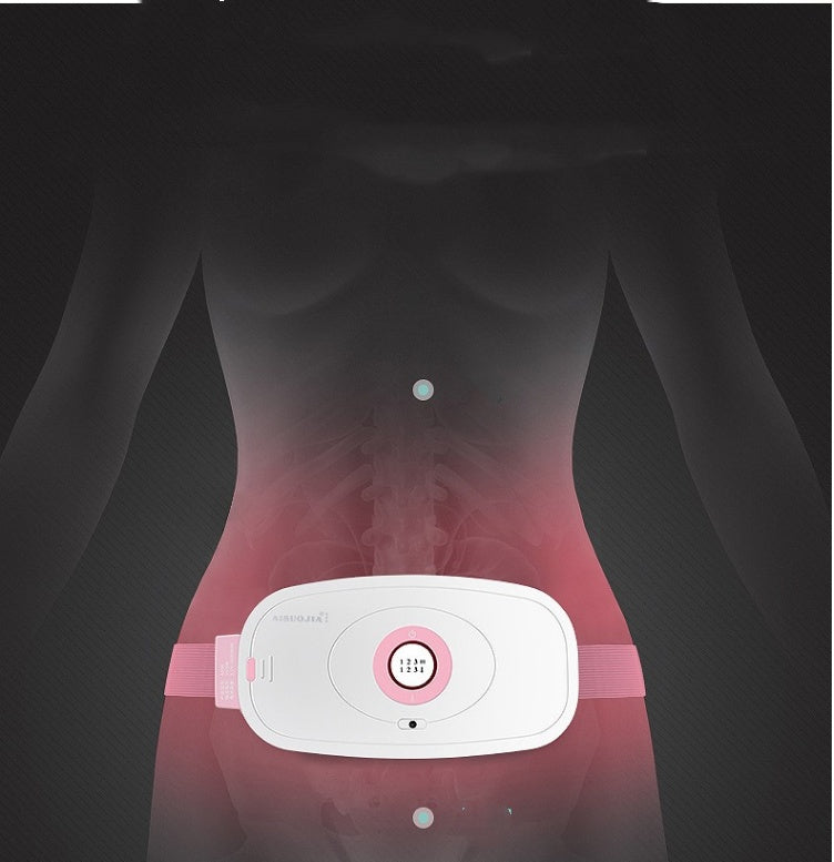 Pink Electric Heating Pad for Women's Period Relief