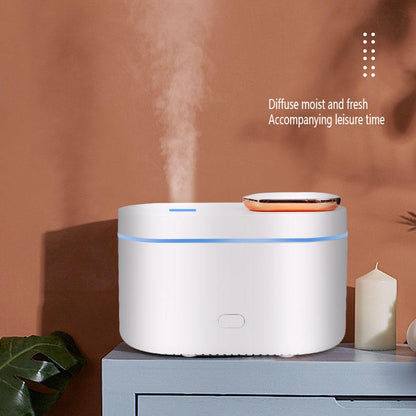 Eco-Friendly LED Humidifier with Aromatherapy Function
