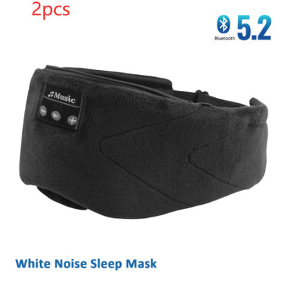 Sleep Mask with Built-In White Noise for Enhanced Sleep