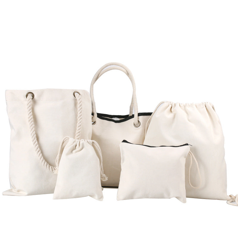 Eco-Friendly Cotton Handheld Shopping Bag