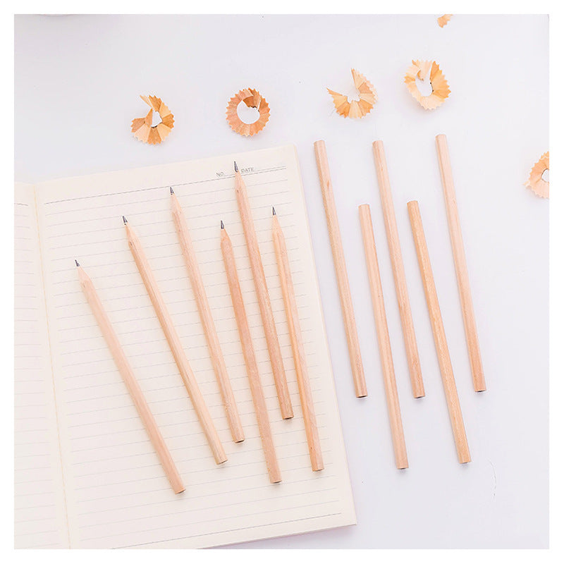 Eco-Friendly Natural Wood Hexagonal Pencils
