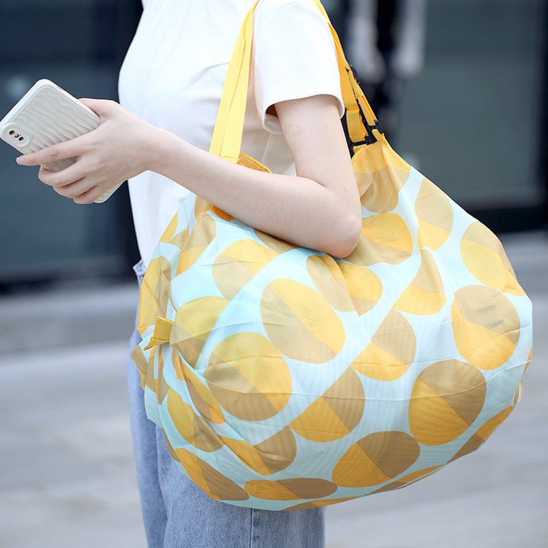 Eco-Friendly Reusable Camouflage Shopping Tote - Large, Foldable, Durable