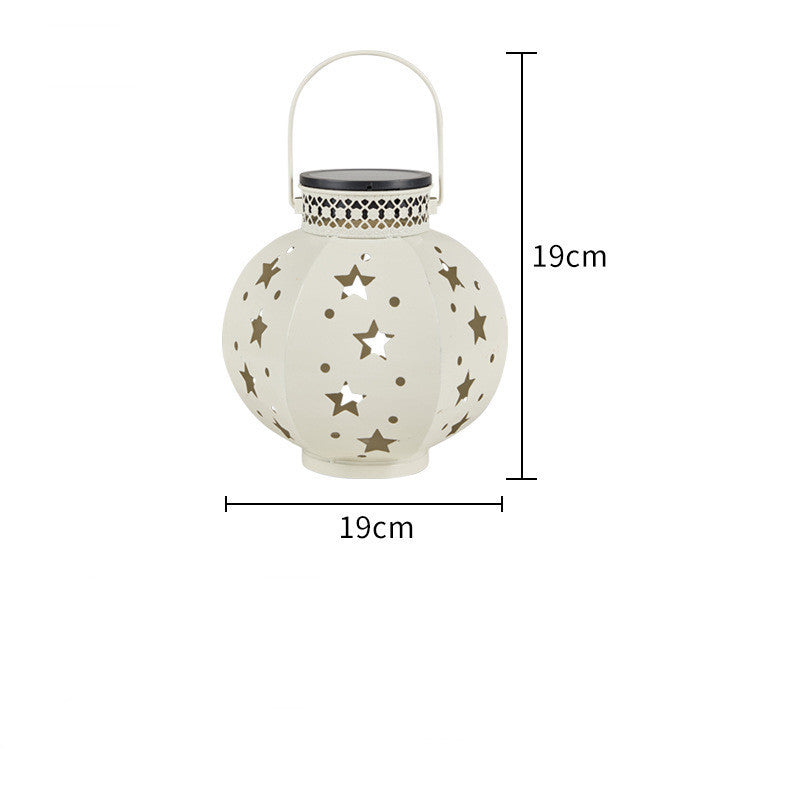Solar-Powered Star Lantern for Eco-Friendly Outdoor Ambiance