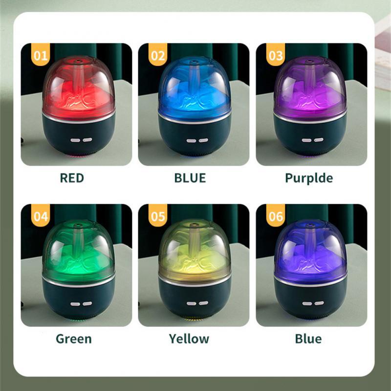 Eco-Friendly Aromatherapy Humidifier with Colorful Lights