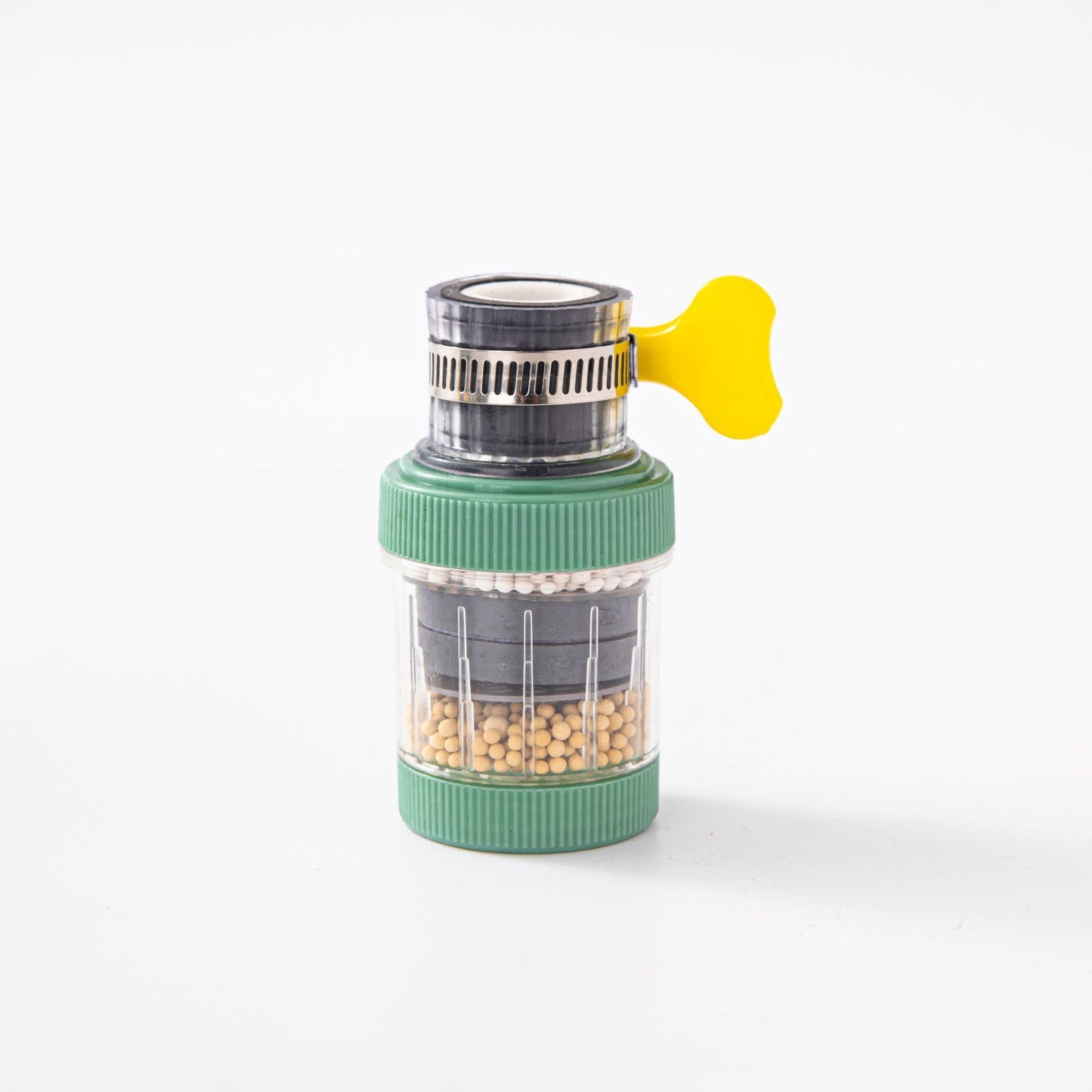 Silver Faucet Water Filter with Eco-Friendly Design