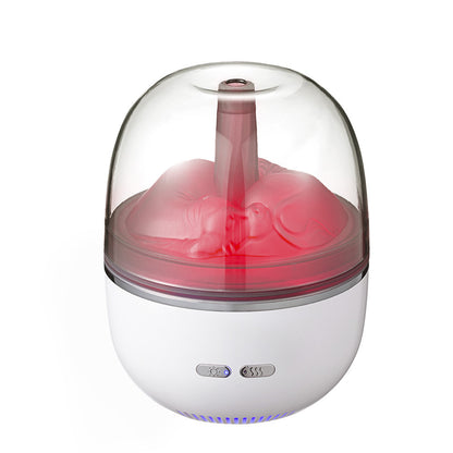 Eco-Friendly Aromatherapy Humidifier with Colorful Lights