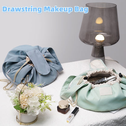Large Drawstring Makeup Bag – Portable Cosmetic Organizer