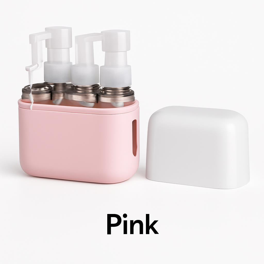 Eco Travel Spray and Lotion Bottles - Leak Proof & Refillable