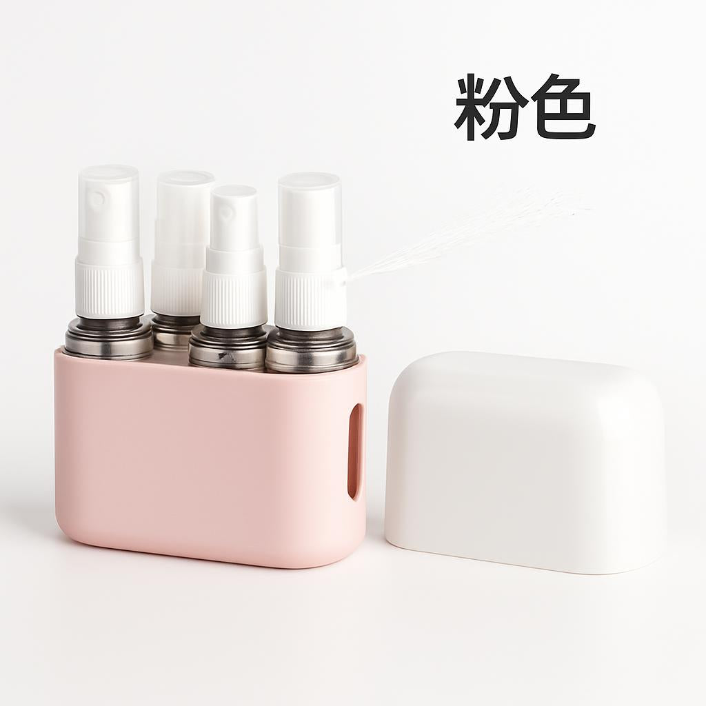 Eco Travel Spray and Lotion Bottles - Leak Proof & Refillable