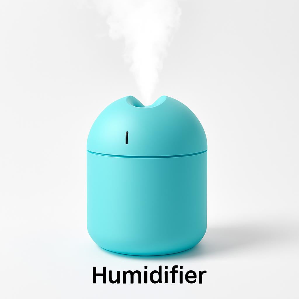 Compact Pink Humidifier for Eco-Friendly Home Wellness