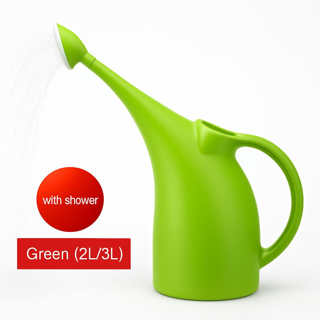 Eco-Friendly Water-Saving Watering Can - Orange & Green