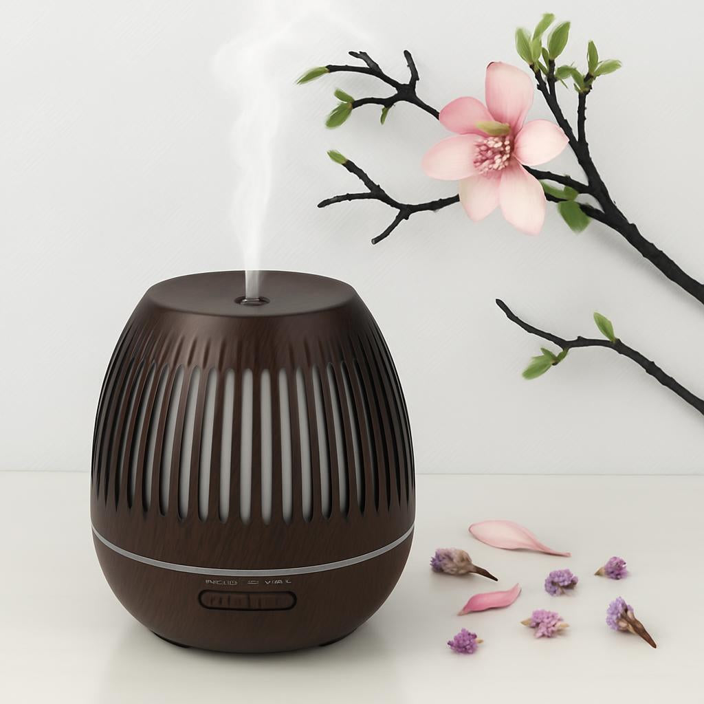 Aromatherapy Essential Oil Diffuser with LED Lights