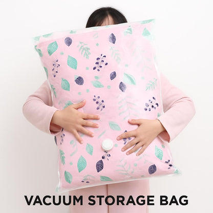 Eco-Friendly Vacuum Compression Storage Bags - Space-Saving & Durable