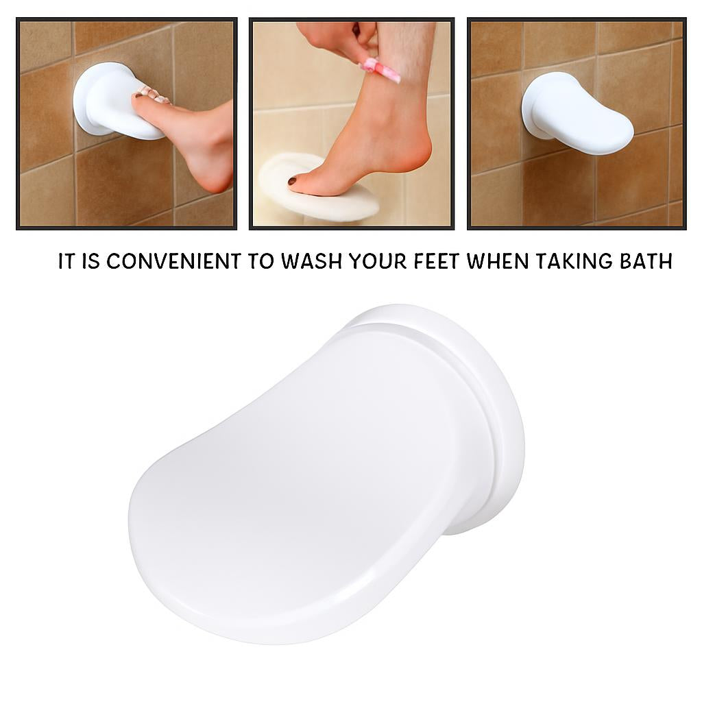 Ergonomic Shower Foot Rest for Easy Foot Care and Shaving