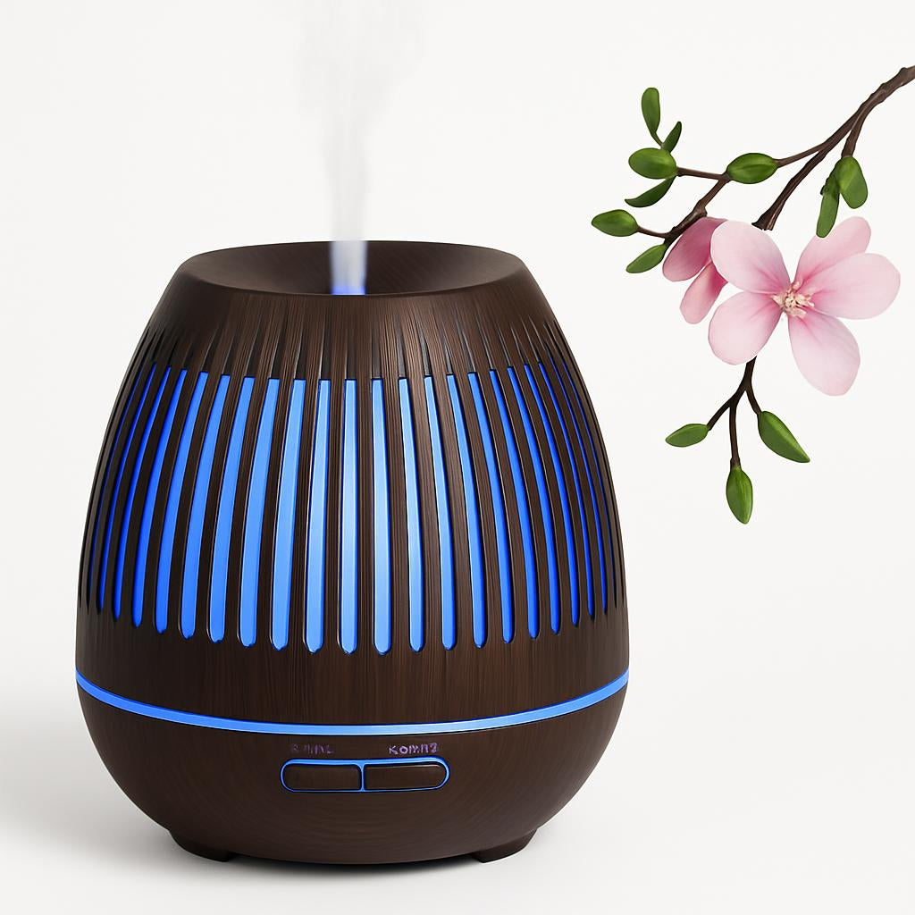 Aromatherapy Essential Oil Diffuser with LED Lights