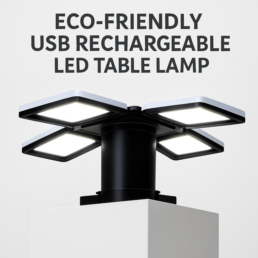 Eco-Friendly USB Rechargeable LED Table Lamp