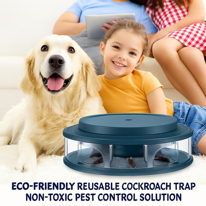 Eco-Friendly Reusable Cockroach Trap - Non-Toxic Pest Control Solution